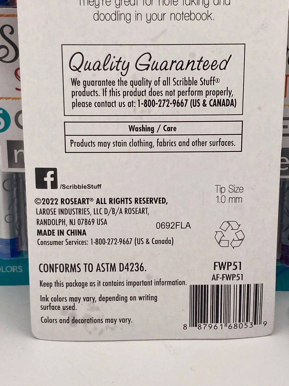 Metallic Gel Pens 5 Packs ~ 5 Pens per Pack